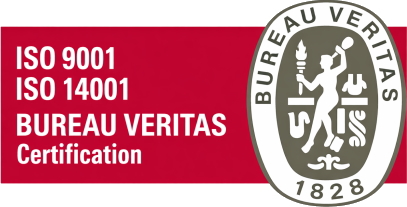ISO9001 ISO14001 ロゴ
